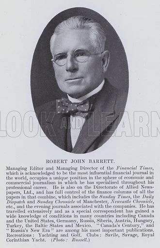 Barrett, Robert John