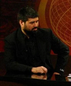 Memorial photograph of Syed Saleem Shahzad