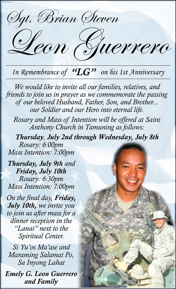 Leon Guerrero, Brian Steven