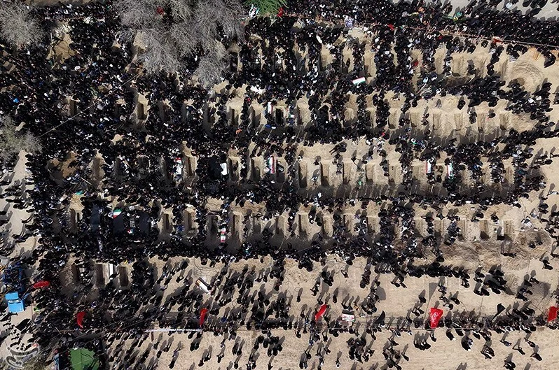 Memorial photograph of Mahmoud Gholamyani