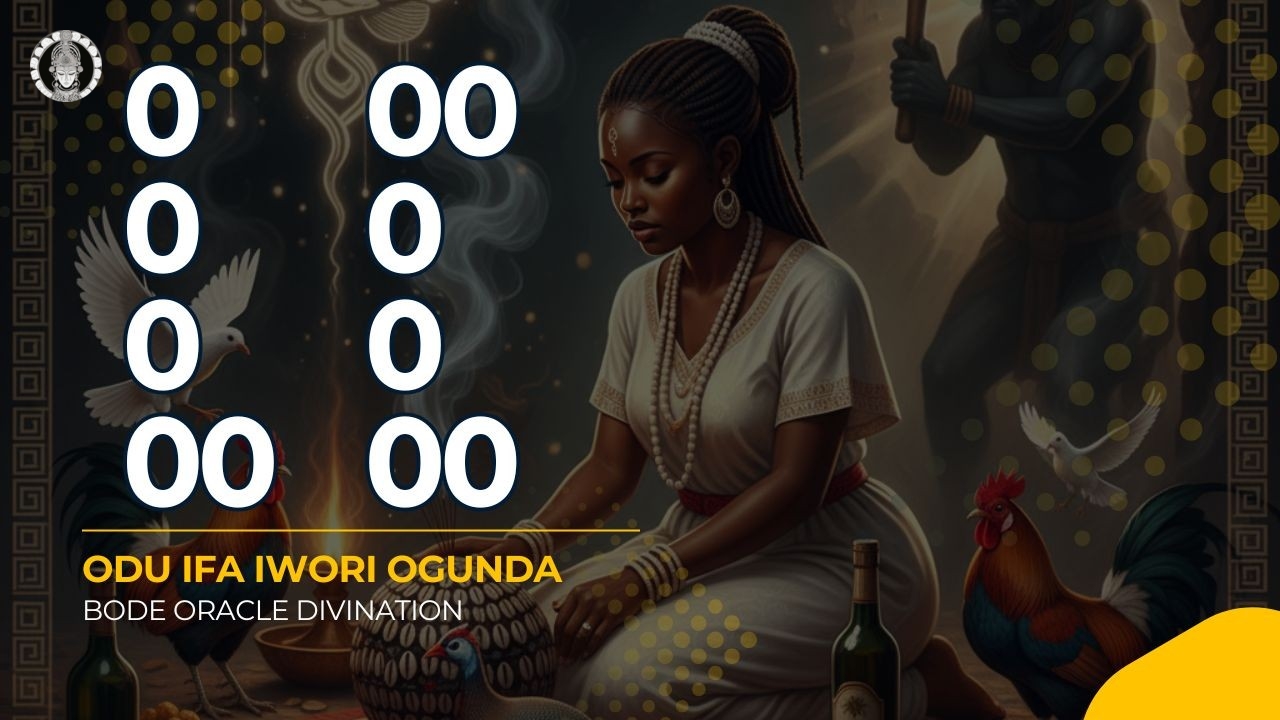 Traditional Ifa Divination Sacred Setup