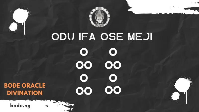 Odu Ifa Ose Meji