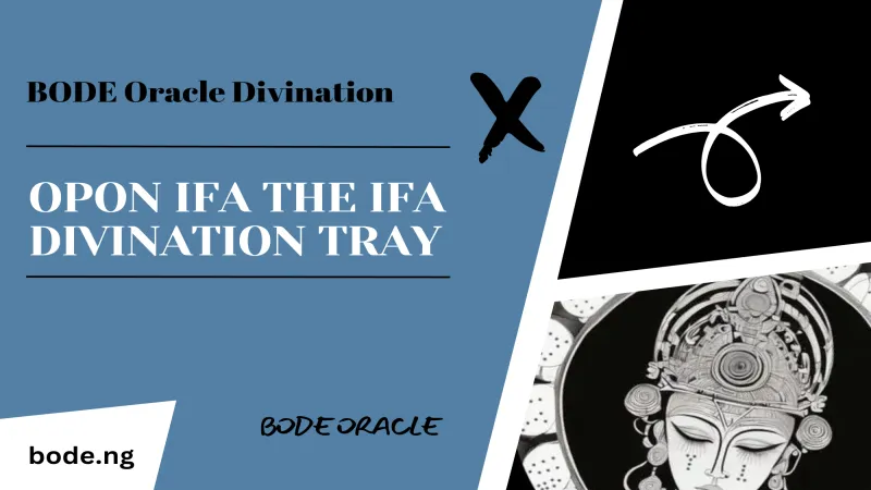 Opon Ifa The Ifa Divination Tray