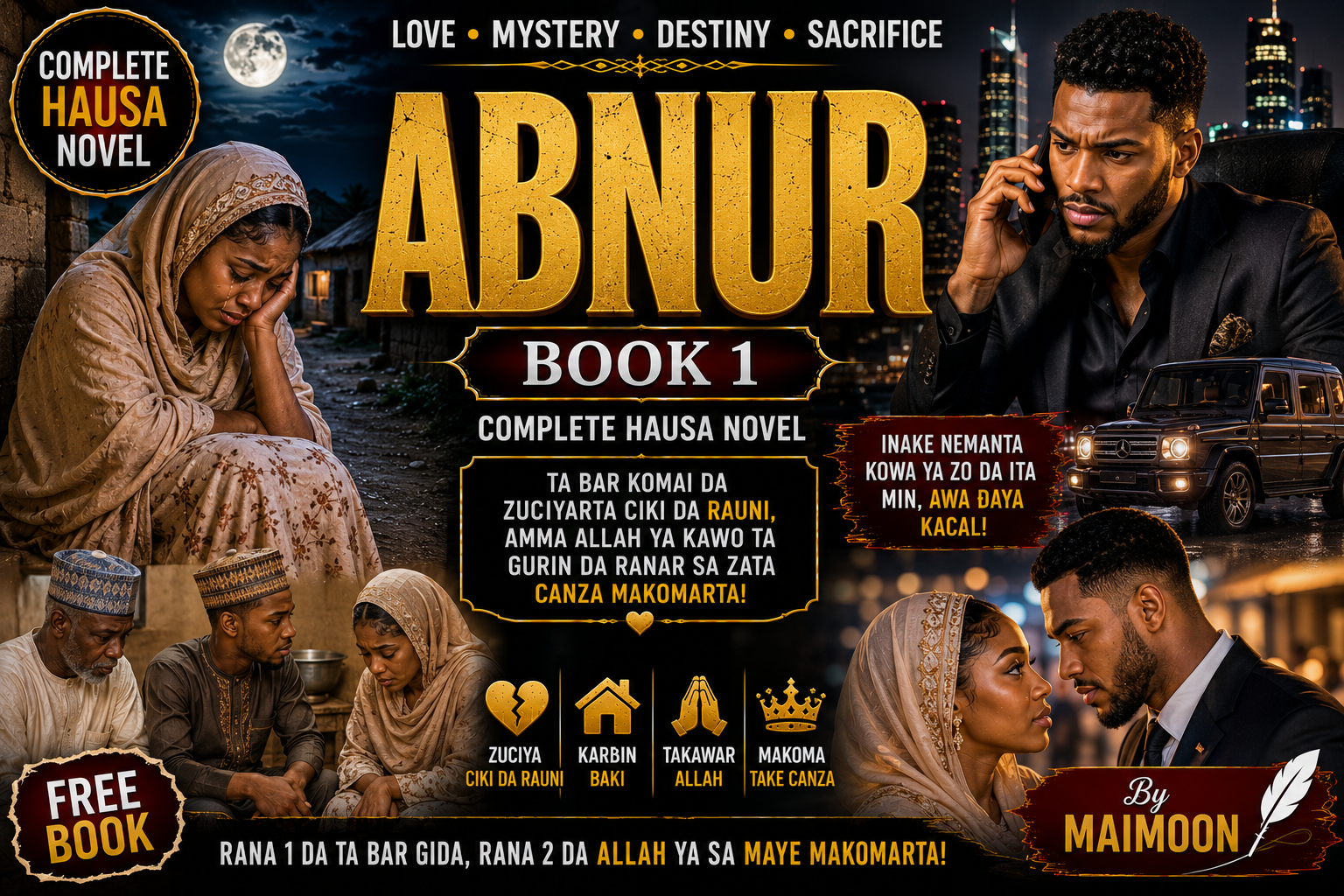 Abnur Book 1 Complete Hausa Novel