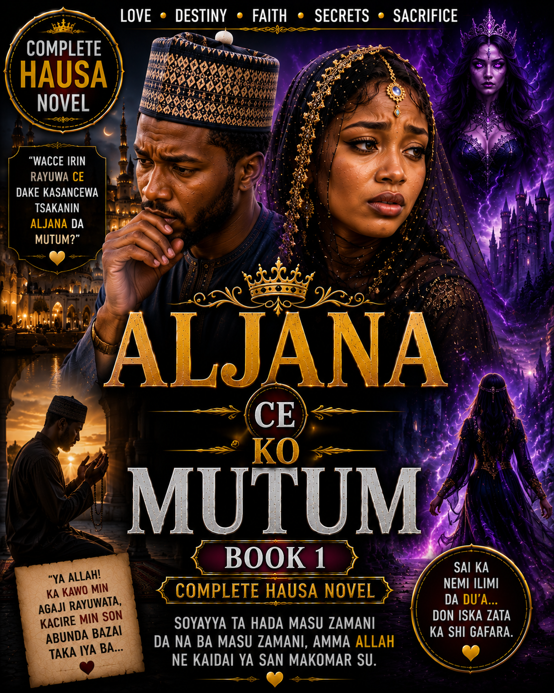 Aljana Ce Ko Mutum Book 1 Complete Hausa Novel