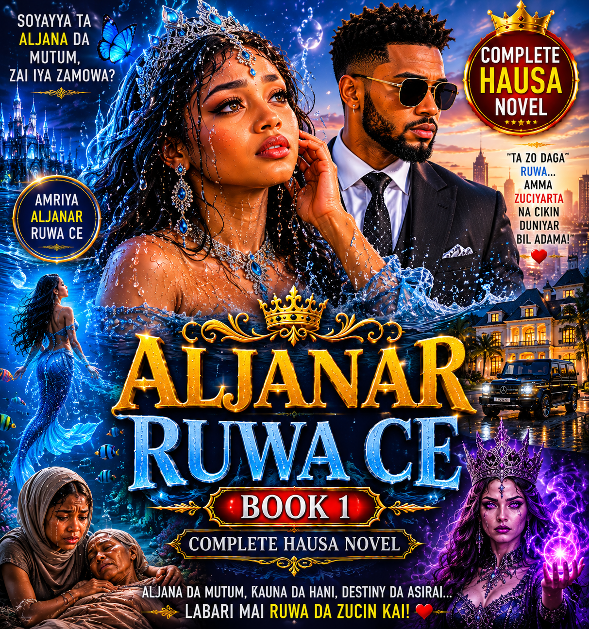 Aljanar ruwa Ce Book 1 Complete Hausa Novel