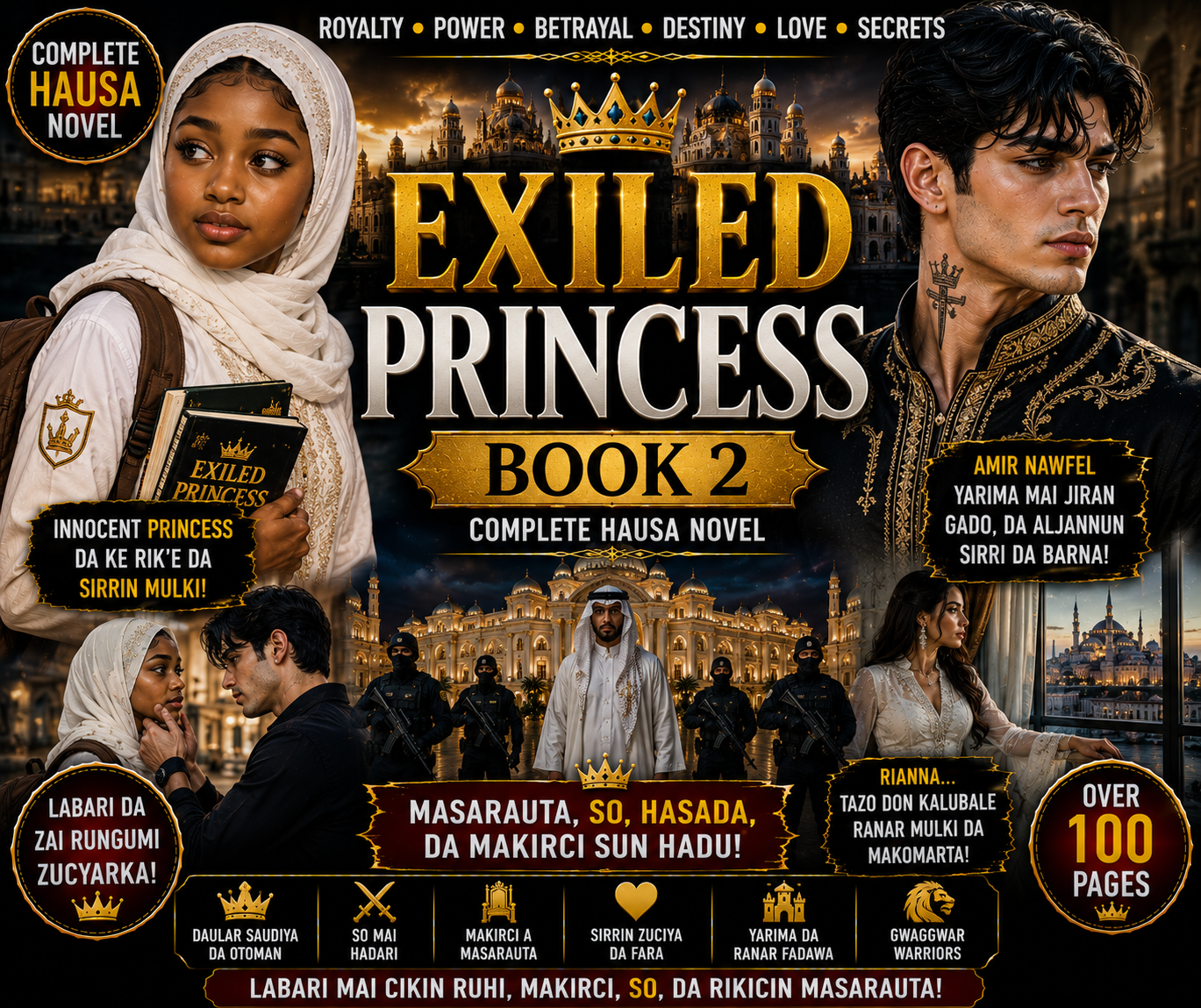Exiled Princess Book 2 Complete Hausa Novel