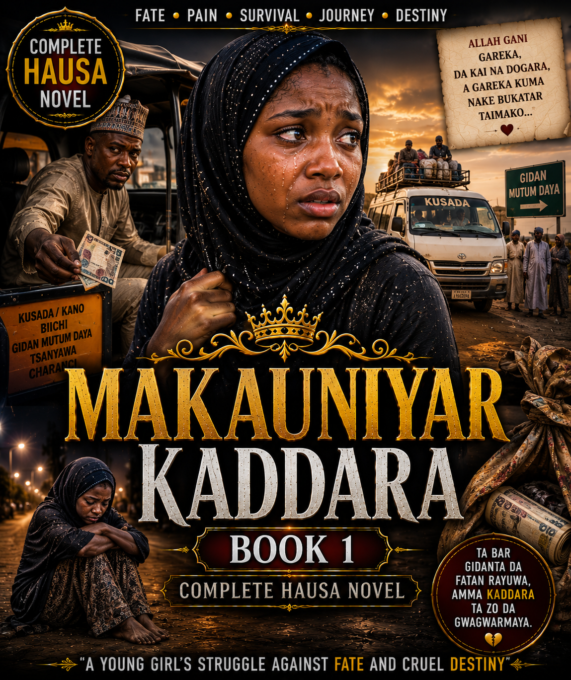 Makauniyar Kaddara Book 1 Complete Hausa Novel