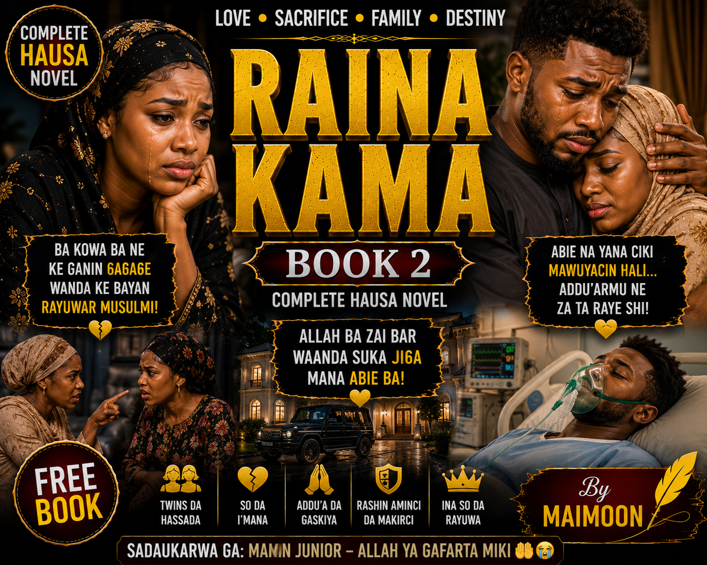 Raina Kama Book 1 Complete Hausa Novel