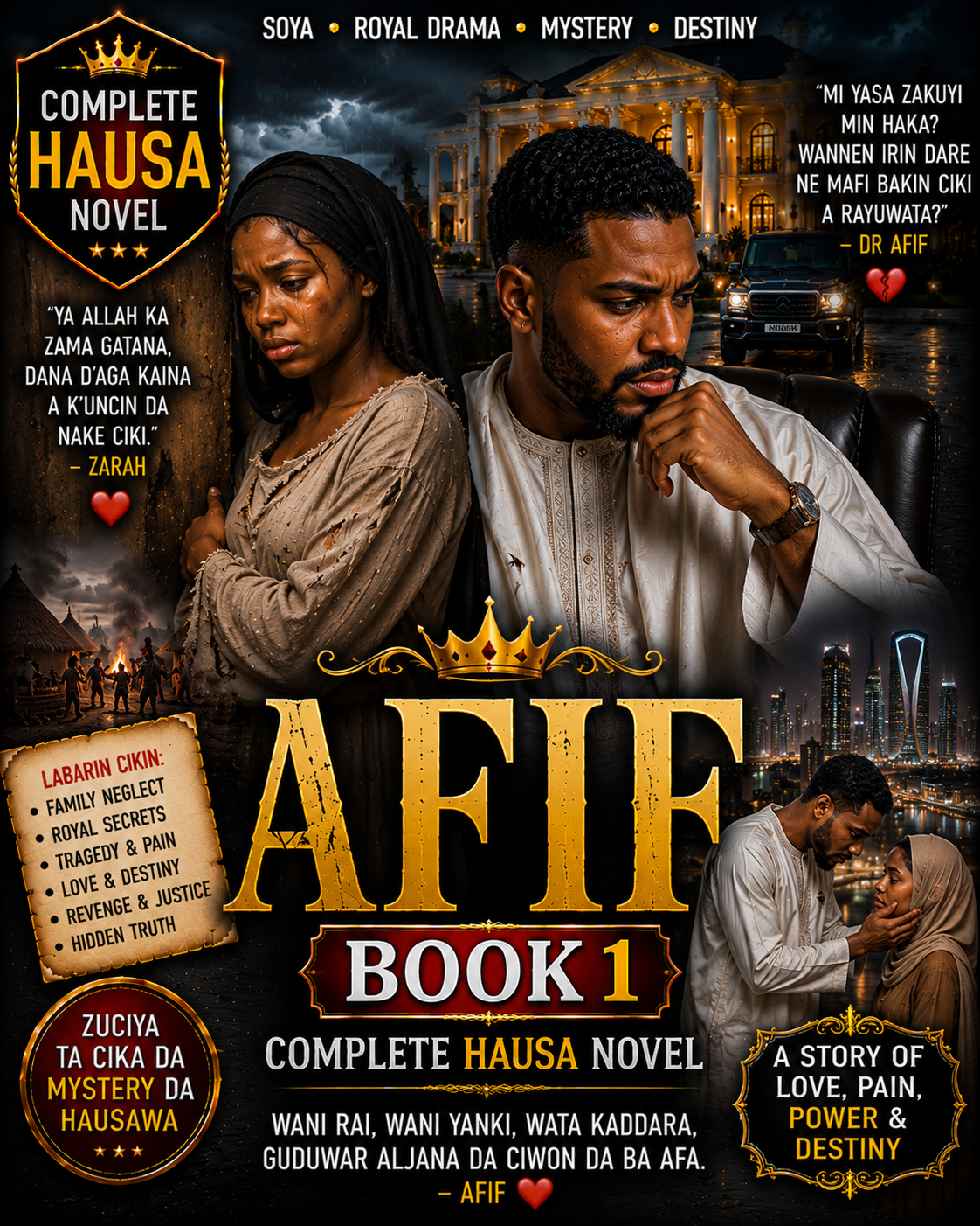 Afif Book 1 Complete Hausa Novel