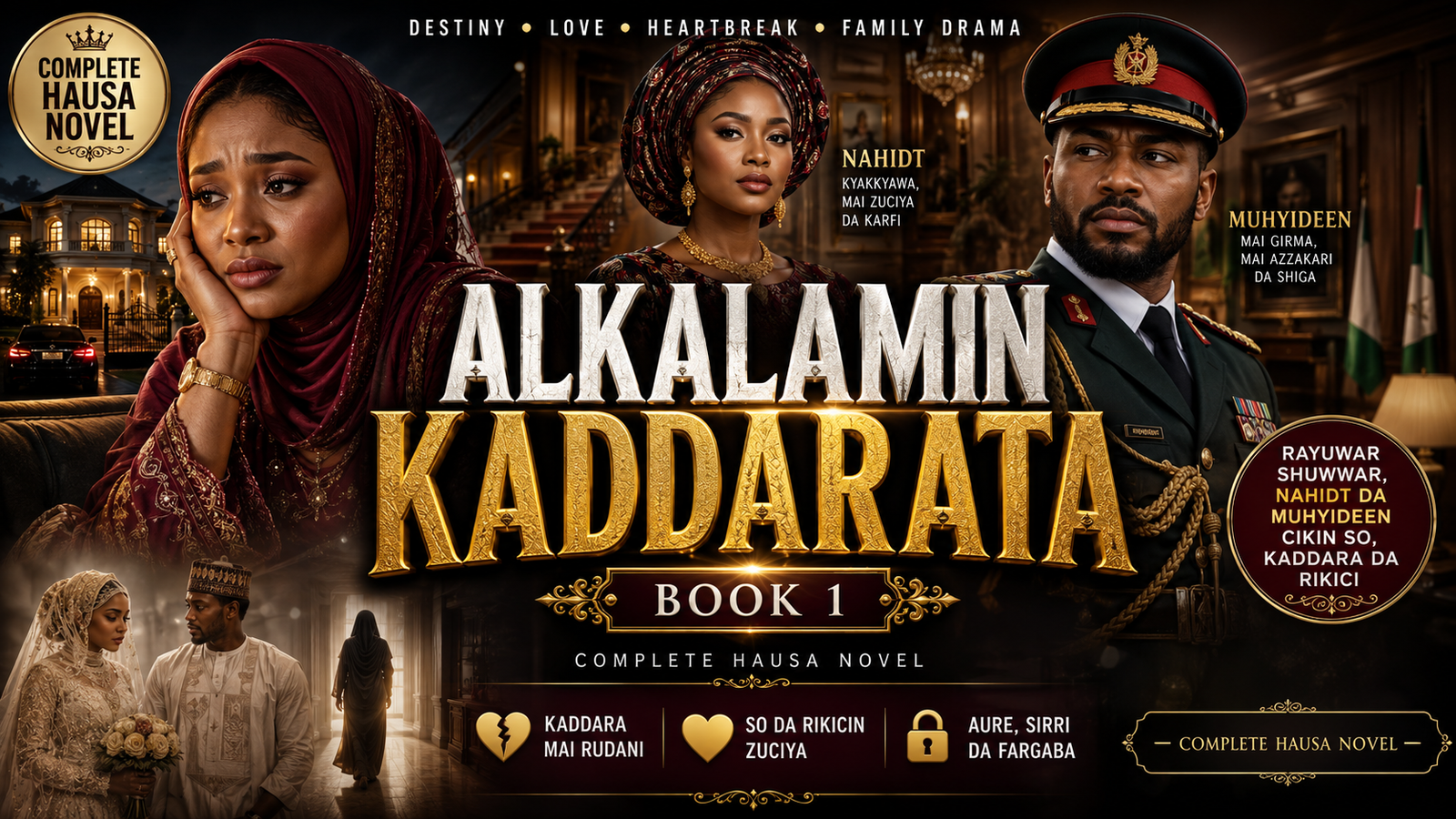 Alkalamin Kaddarata Book 1 Complete Hausa Novel