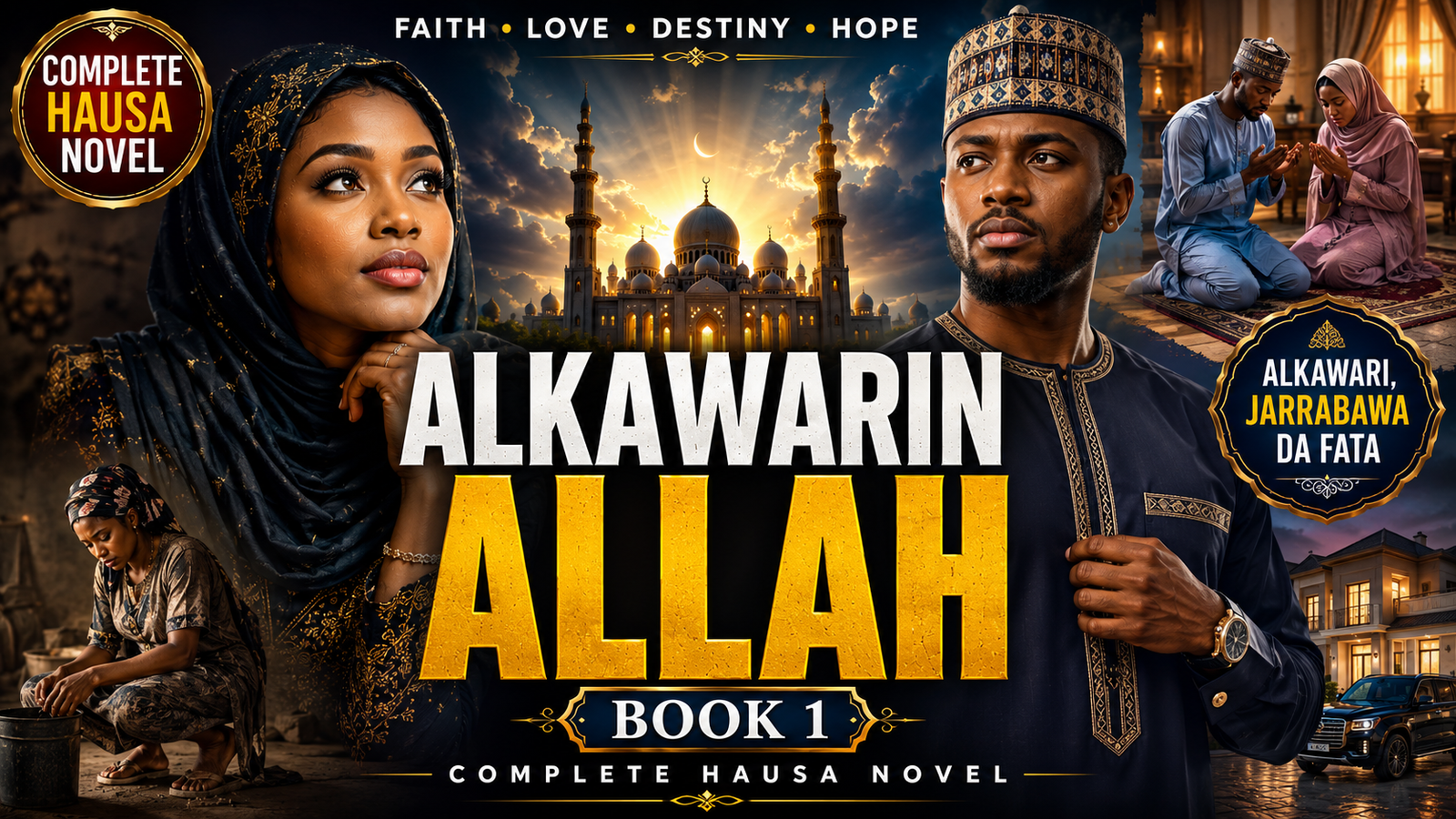 Alkawarin Allah Book 1 Complete Hausa Novel