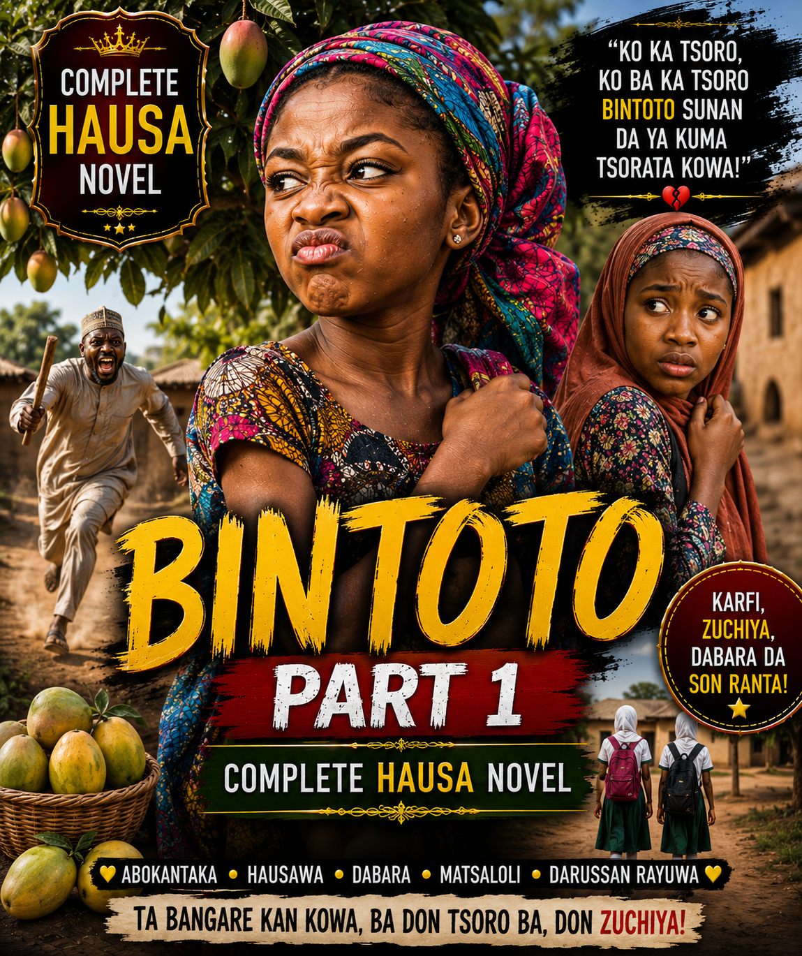 Bintoto Part 1 Complete Hausa Novel