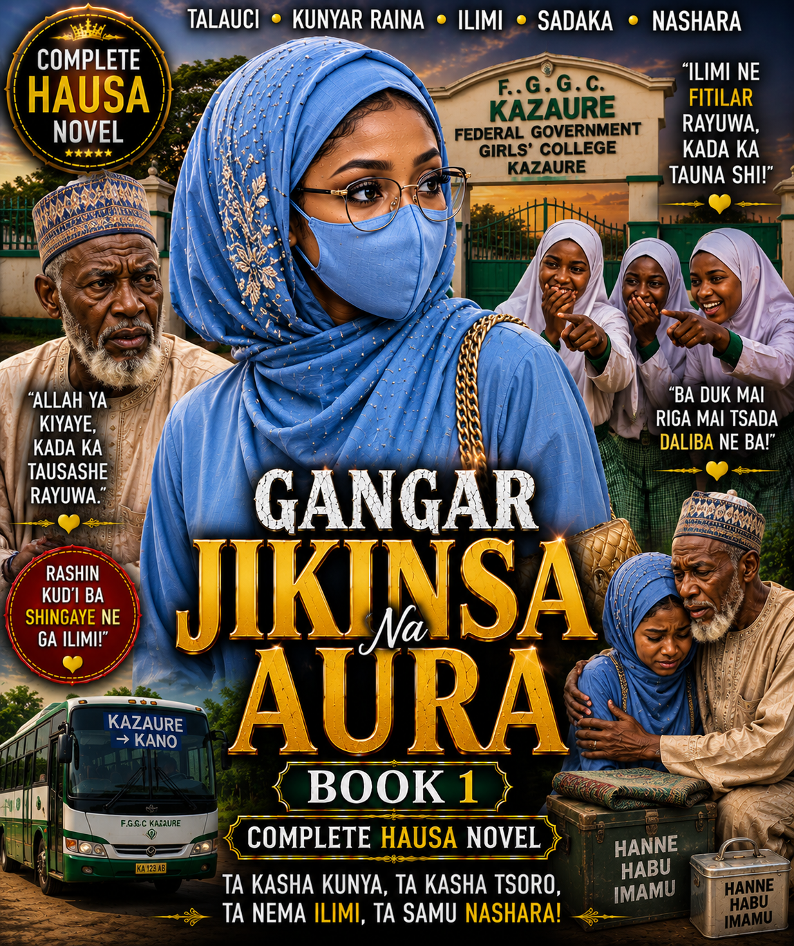 Gangar Jikinsa Na Aura Book 1 Complete Hausa Novel