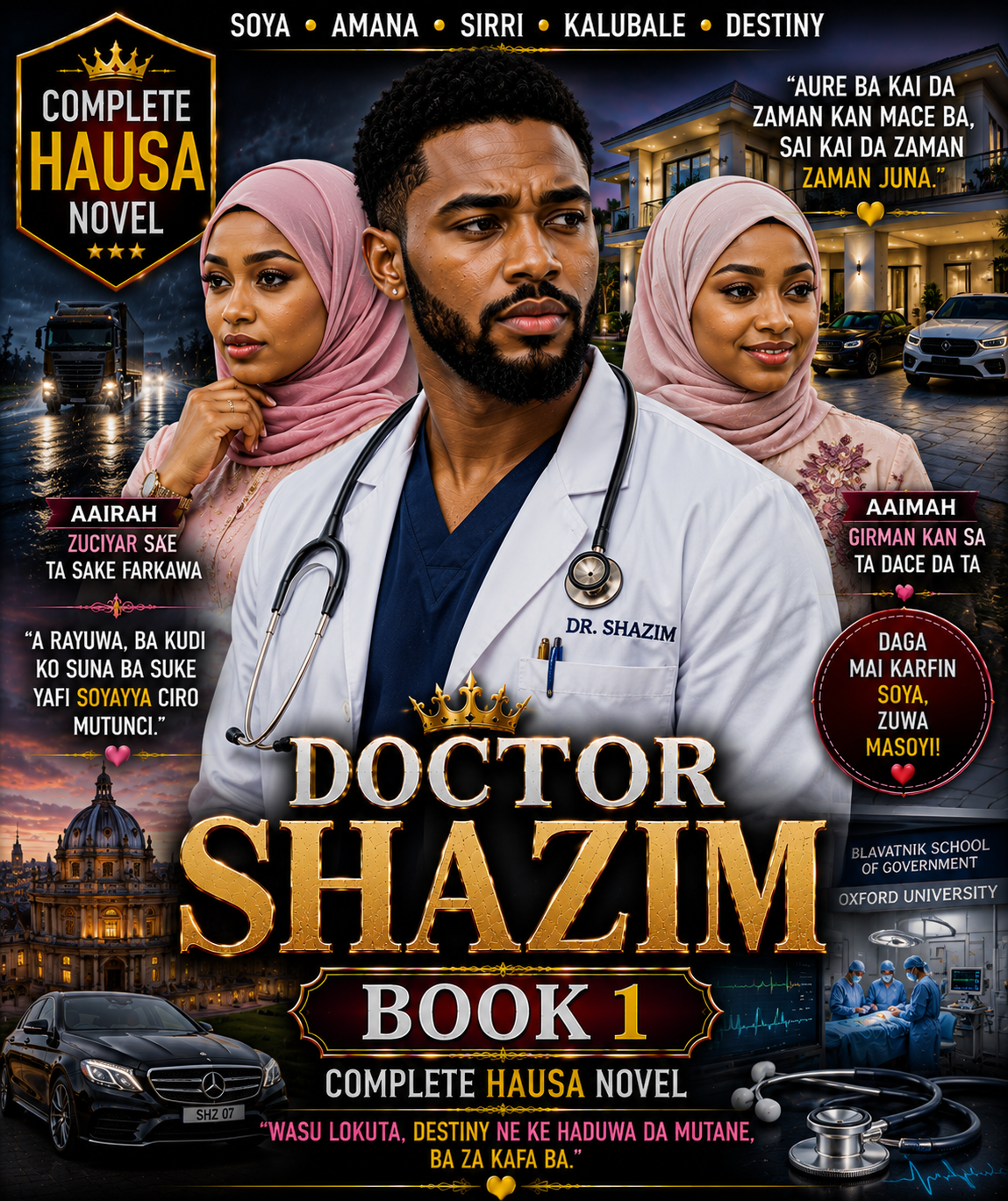 Doctor Shazim Book 1 Complete Hausa Novel