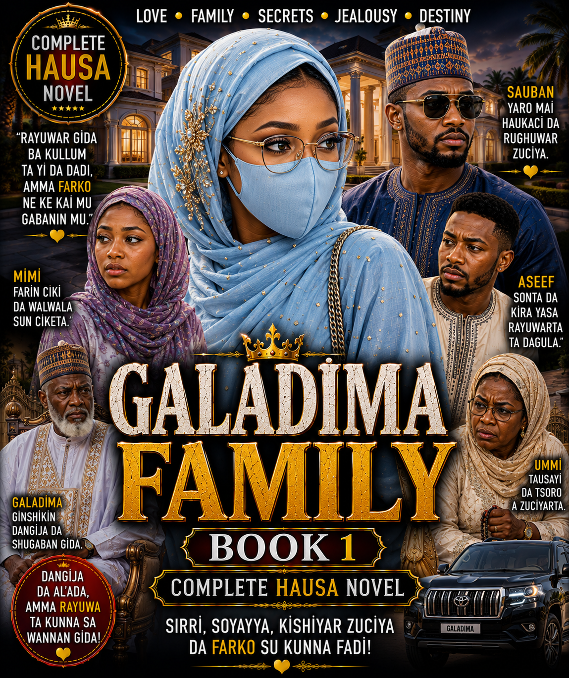 Galadima Family Book 1 Complete Hausa Novel