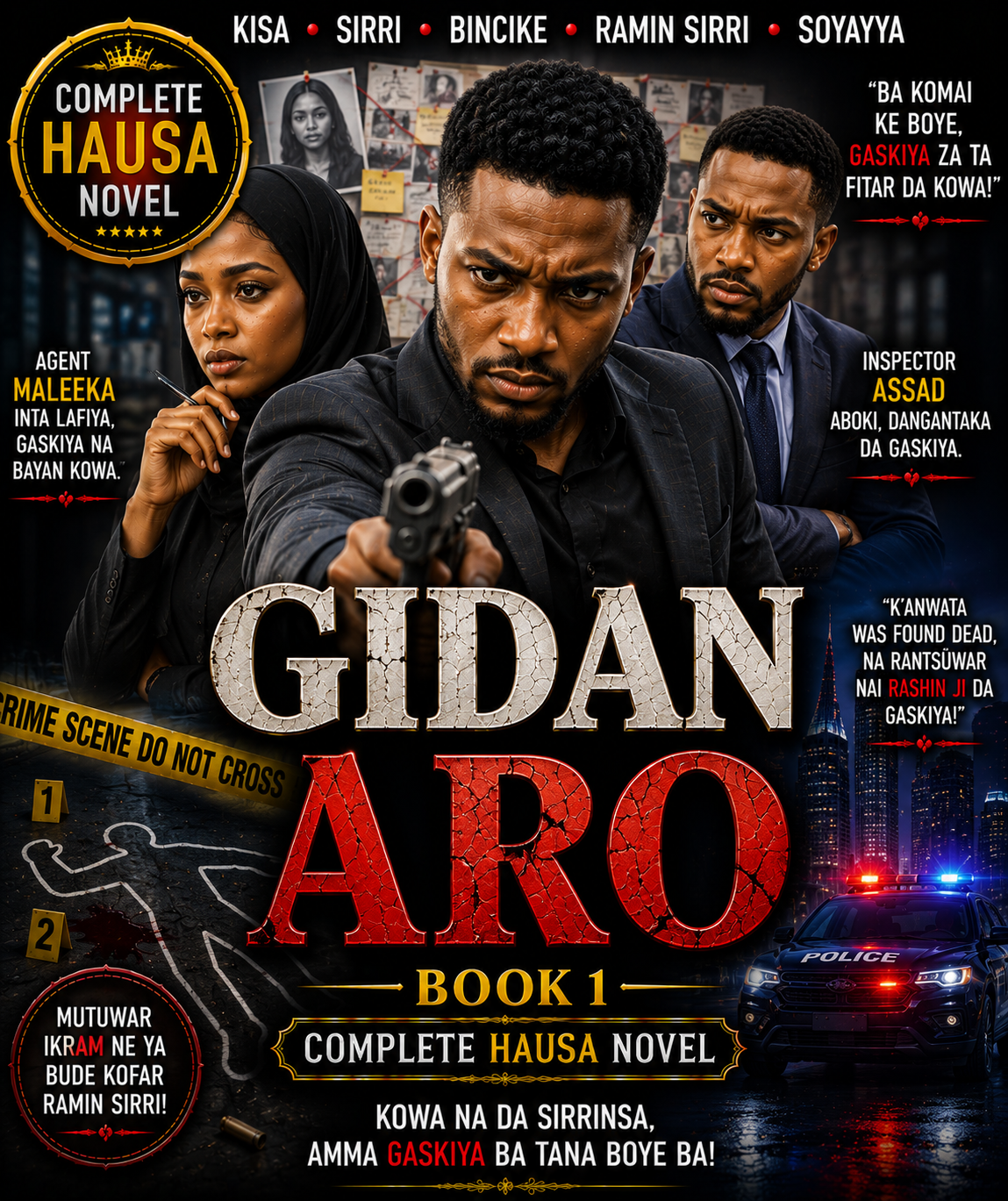 Gidan Aro Book 1 Complete Hausa Novel
