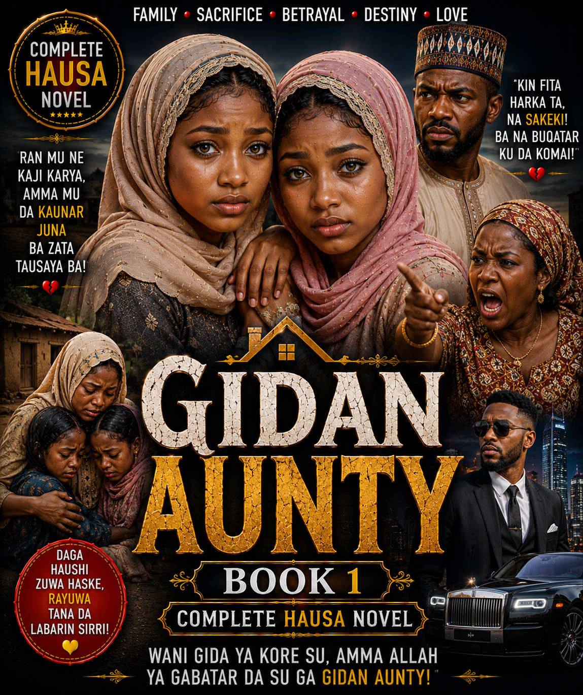 Gidan Aunty Book 1 Complete Hausa Novel