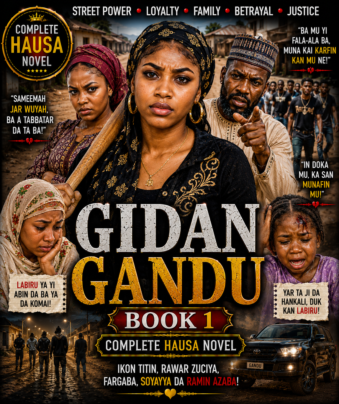 Gidan Gandu Book 1 Complete Hausa Novel