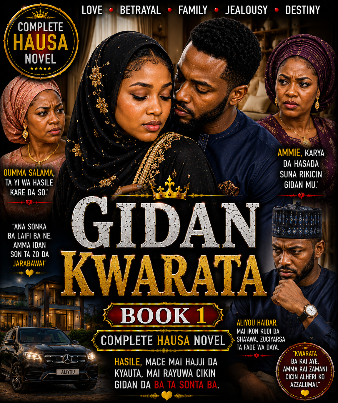 Gidan Kwarata Book 1 Complete Hausa Novel