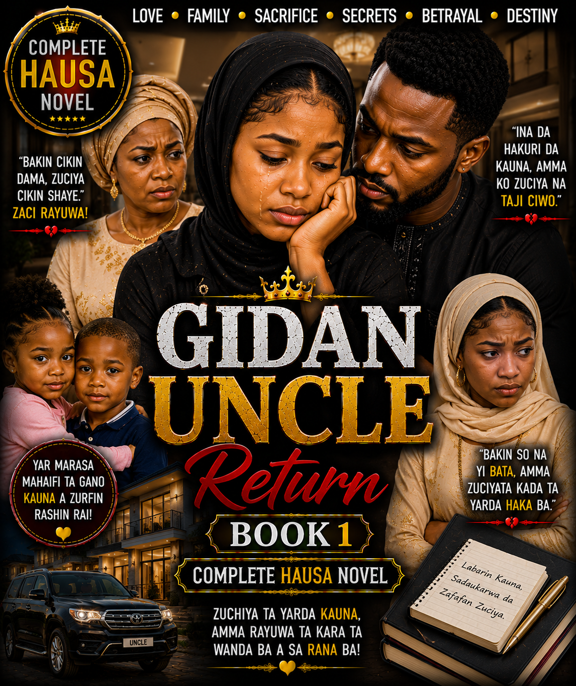Gidan Uncle Return Complete Hausa Novel