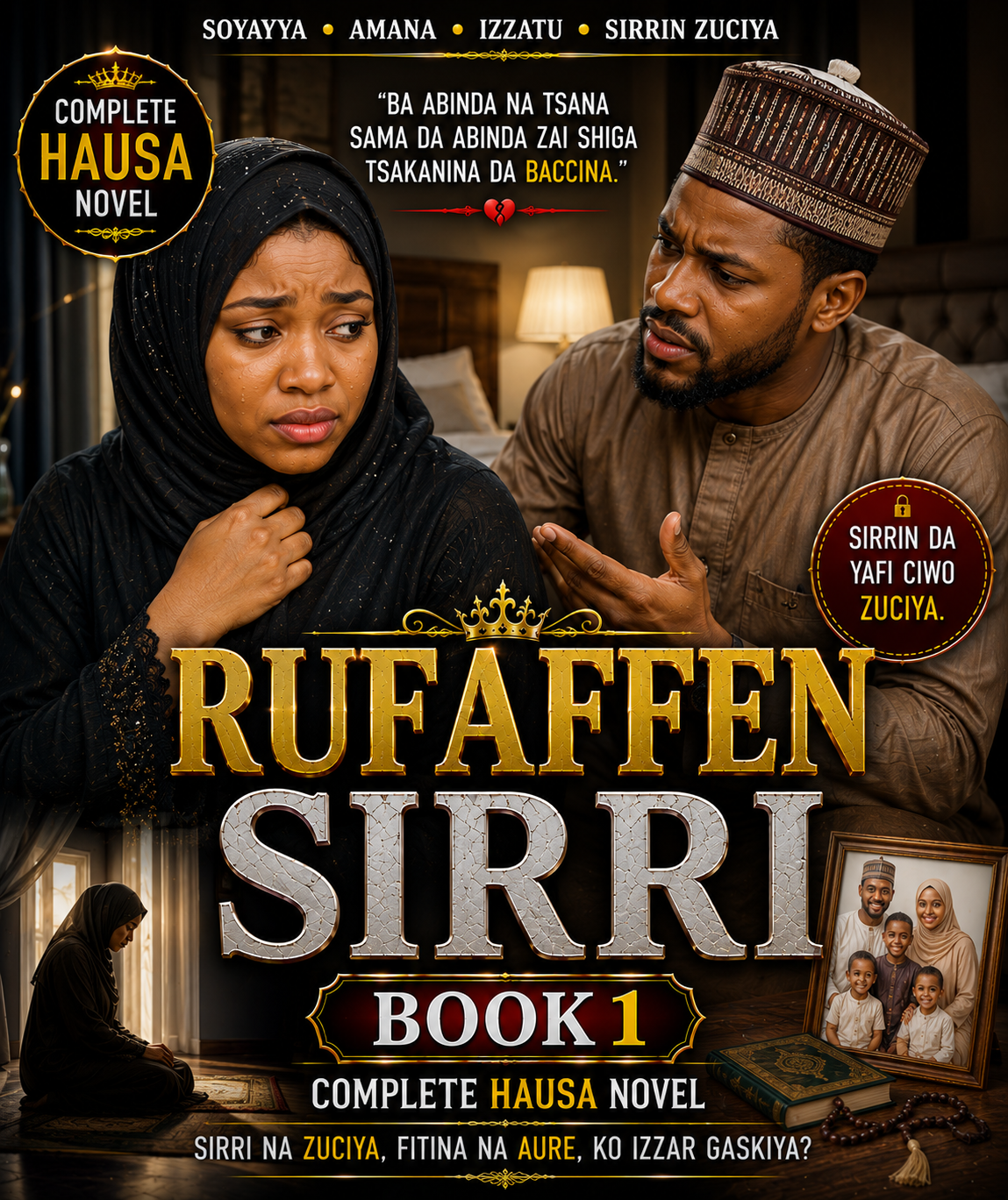 Rufaffen Sirri Book 1 Complete Hausa Novel