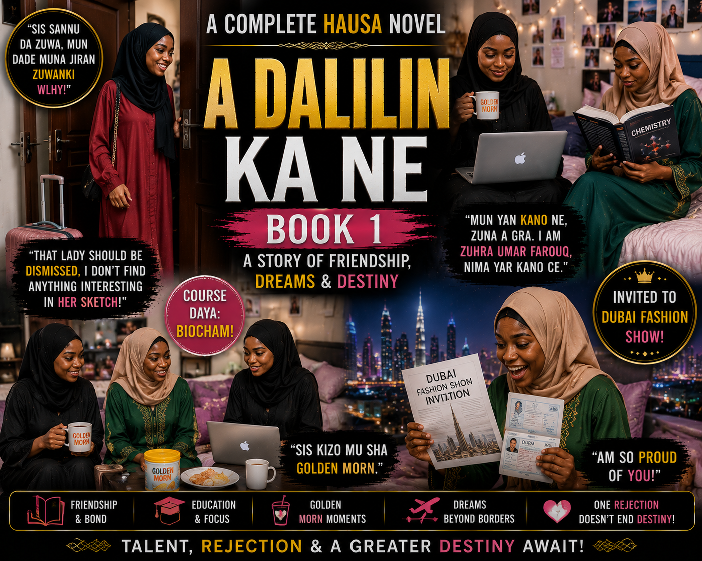 A Dalilin Ka Ne Book 1 Complete Hausa Novel