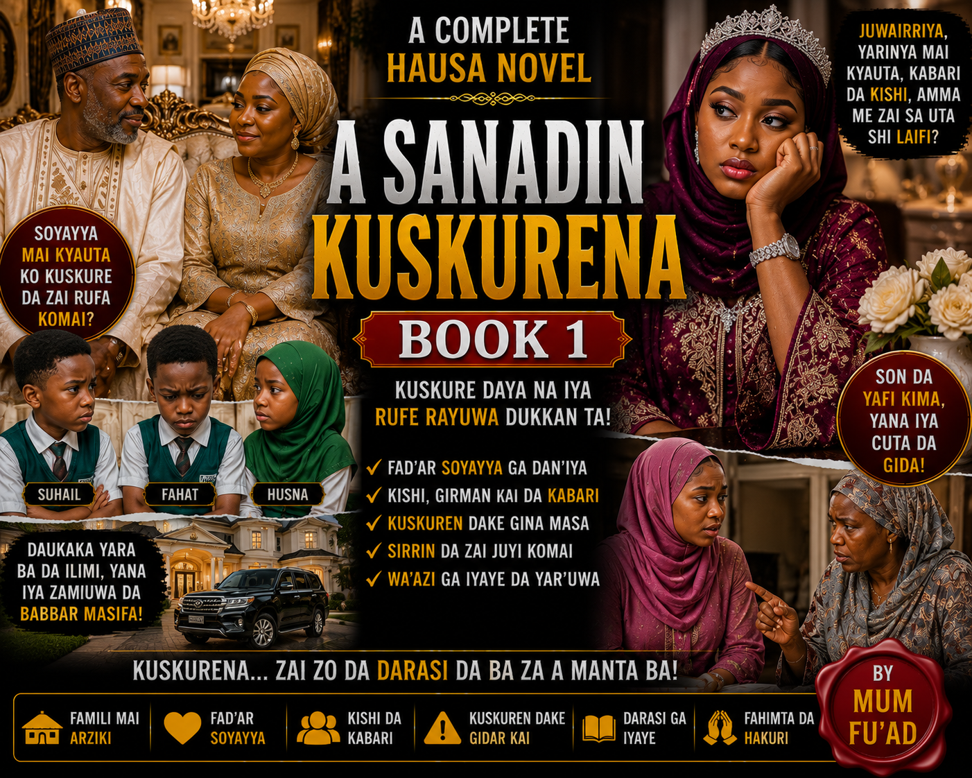 A Sanadin Kuskurena Book 1 Complete Hausa Novel