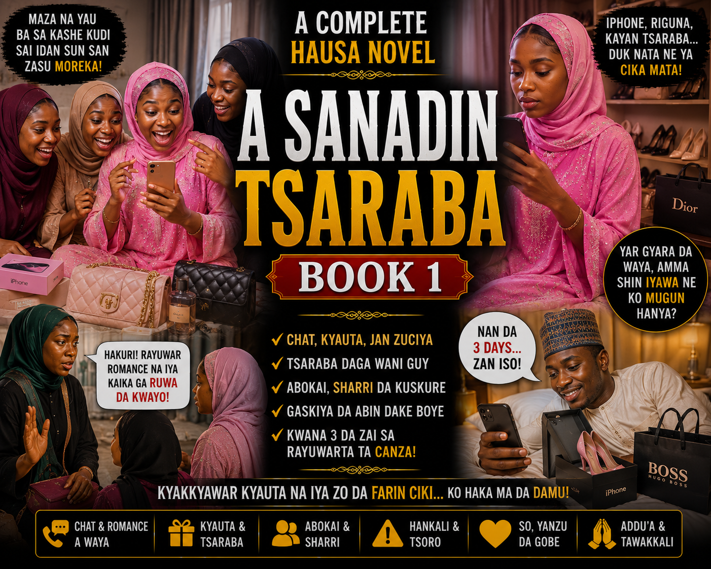 A Sanadin Tsaraba Book 1 Complete Hausa Novel