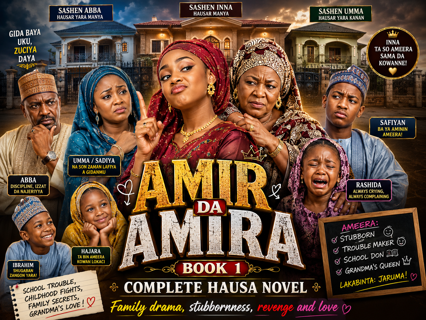 Amir Da Amira Book 1 Complete Hausa Novel