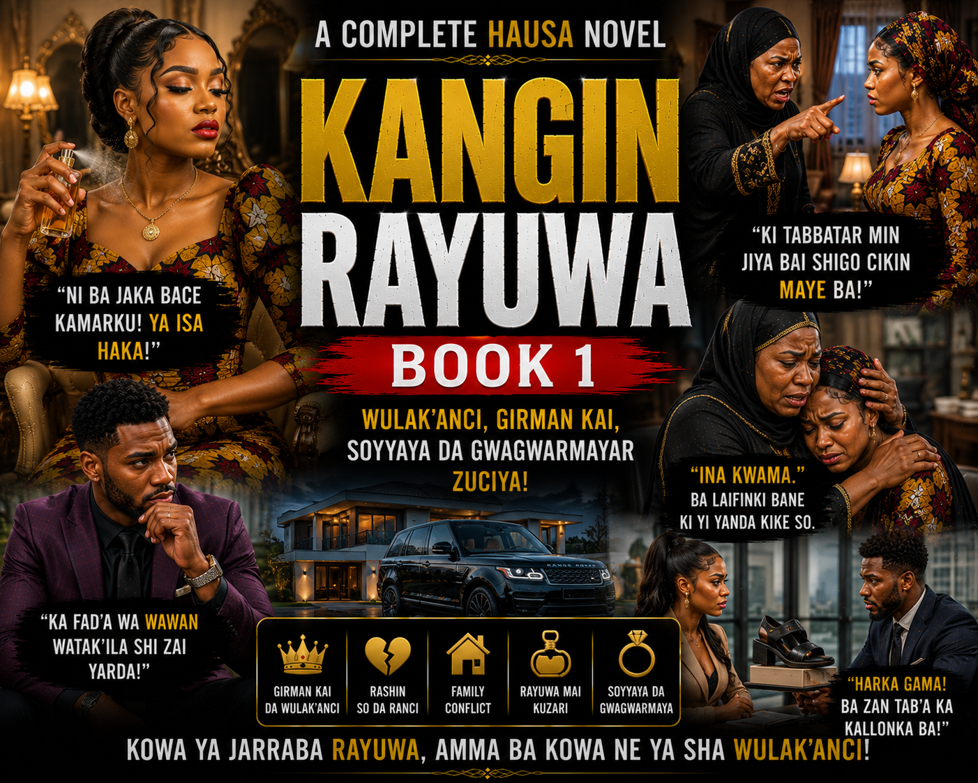 Kangin Rayuwa Book 1 Complete Hausa Novel
