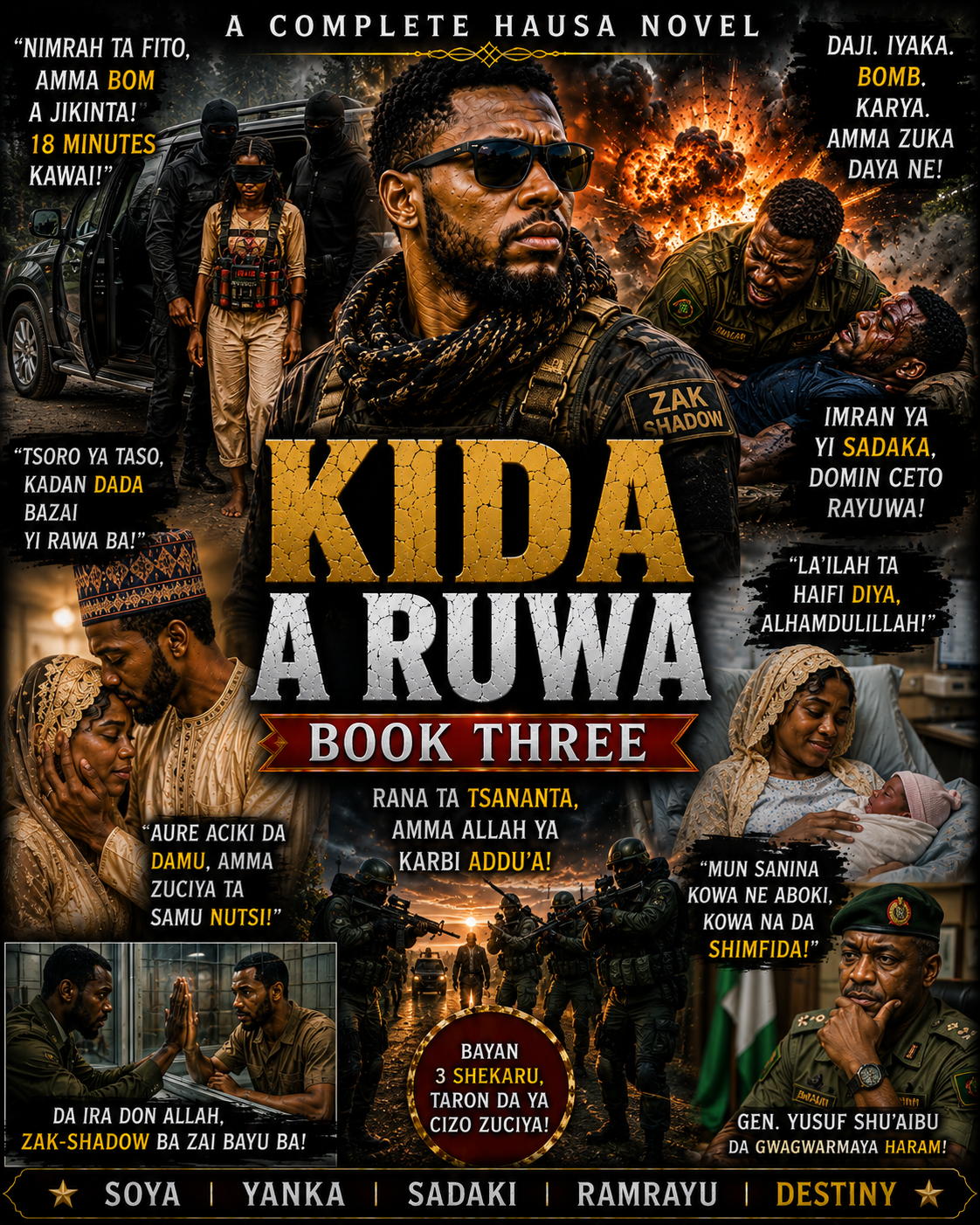 Kida A Ruwa Book 3 Complete Hausa Novel