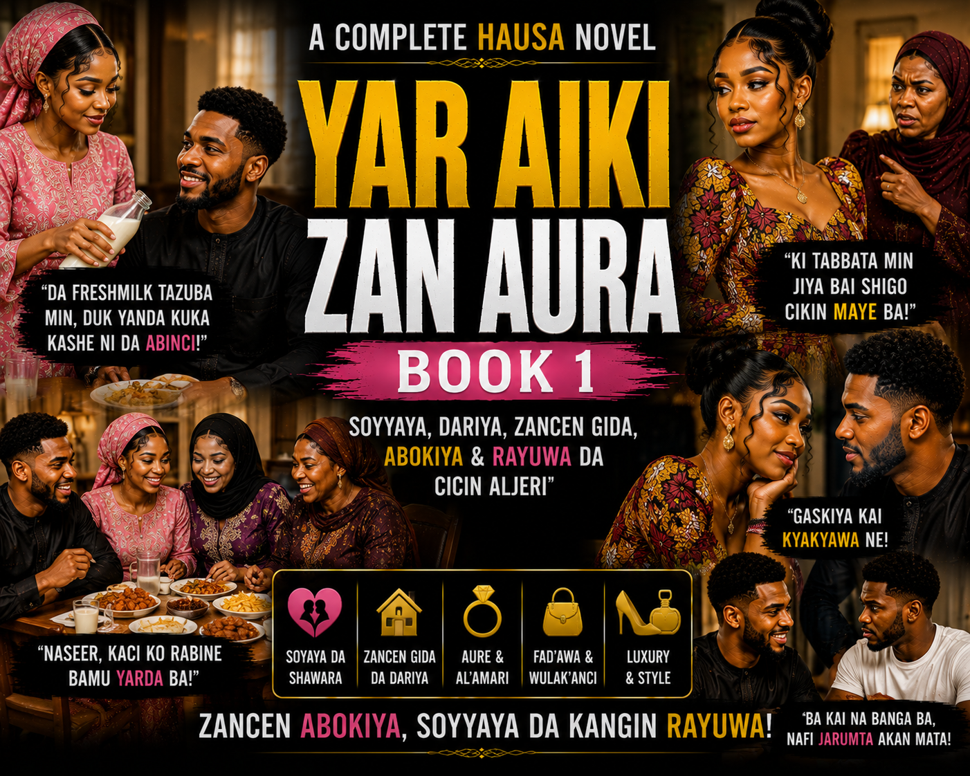 Yar Aiki Zan Aura Book 1 Complete Hausa Novel
