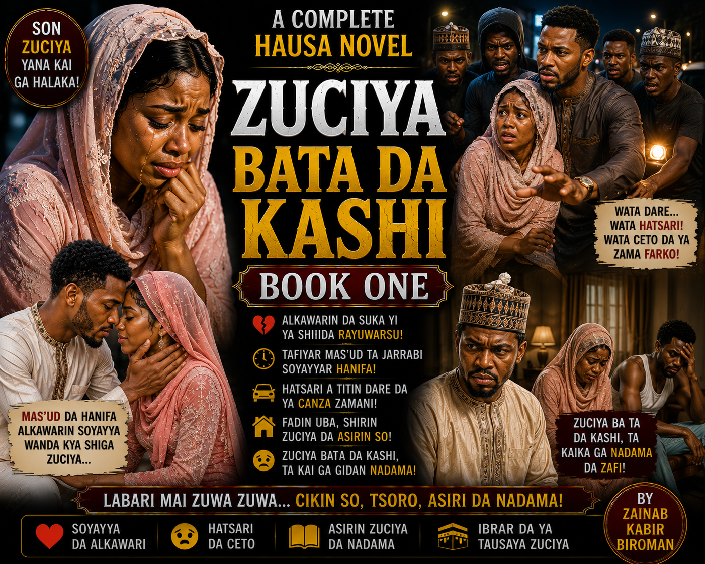Zuciya Bata Da Kashi Book 1 Complete Hausa Novel