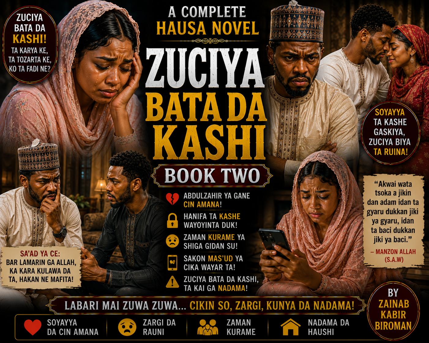 Zuciya Bata Da Kashi Book 2 Complete Hausa Novel